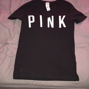 PINK black T-shirt